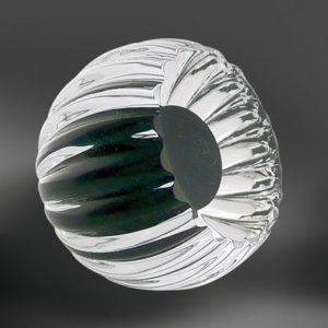 Alberto Fluted Knob – Black