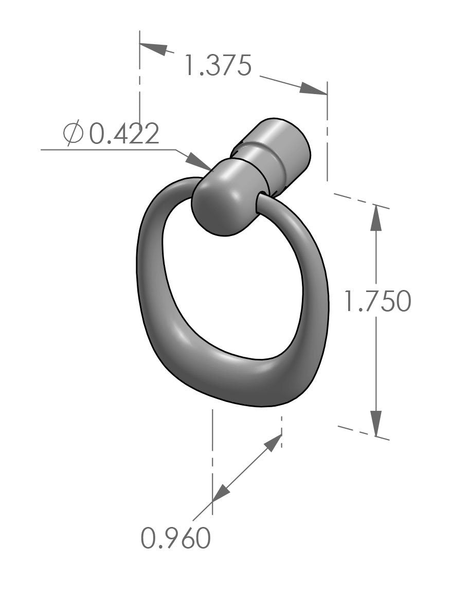 Cabinet Ring Pull 101