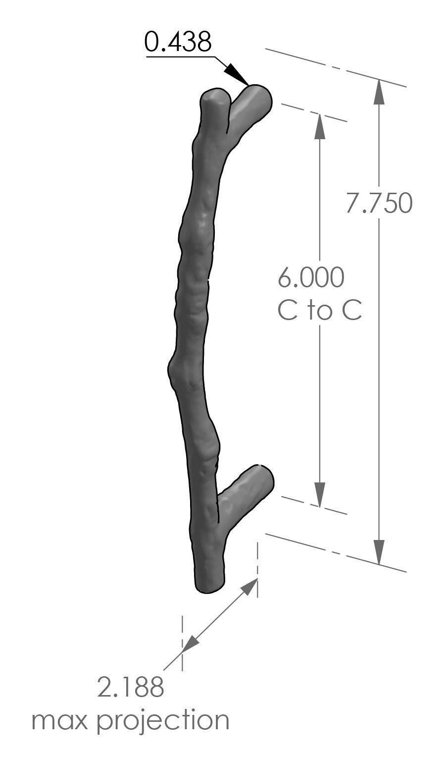 Twig Cabinet Pull 722