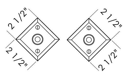 Bevel Edge Passage Set 402DI