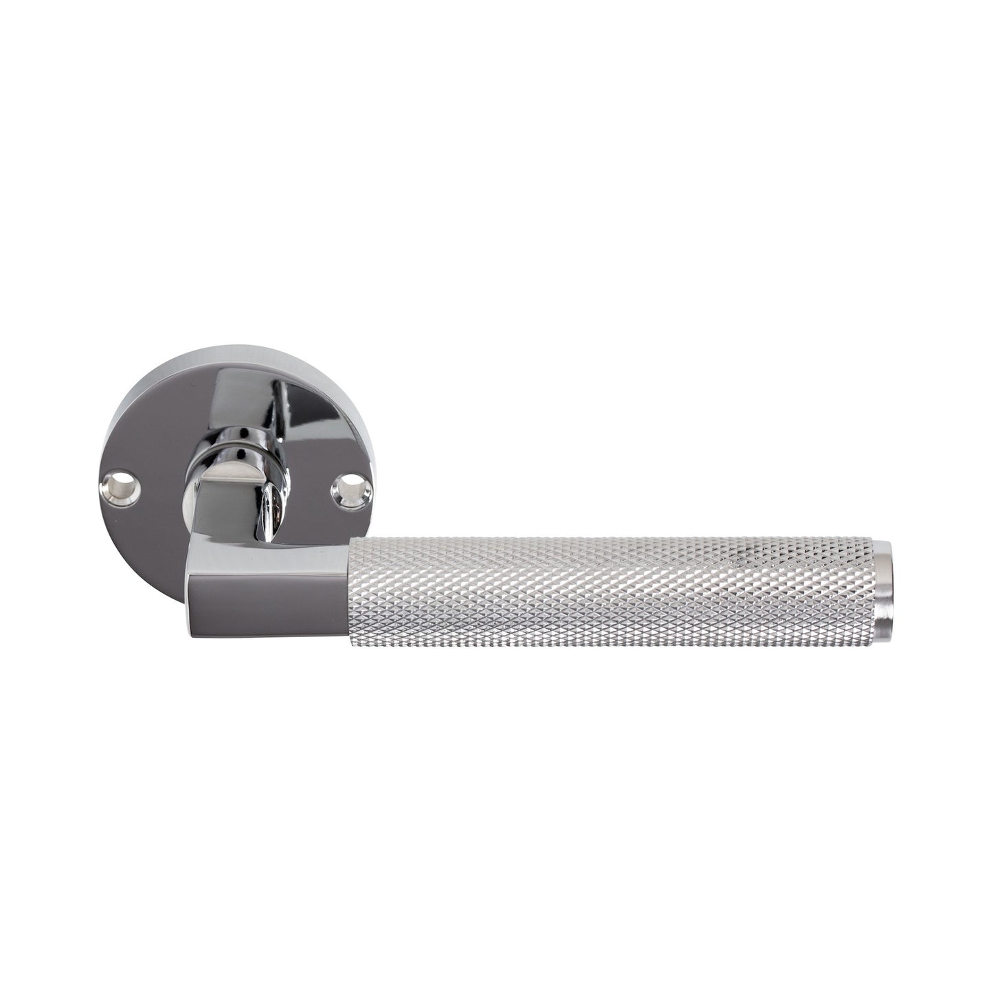 Signature Passage Lever Handle - Knurled