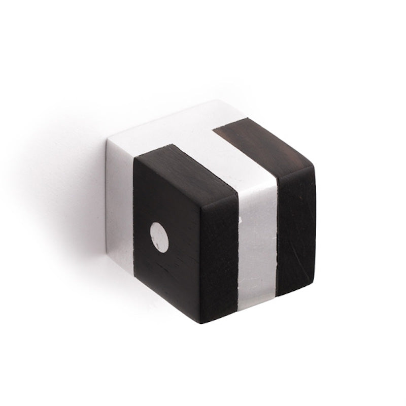 Ebony Dice Cabinet Knob