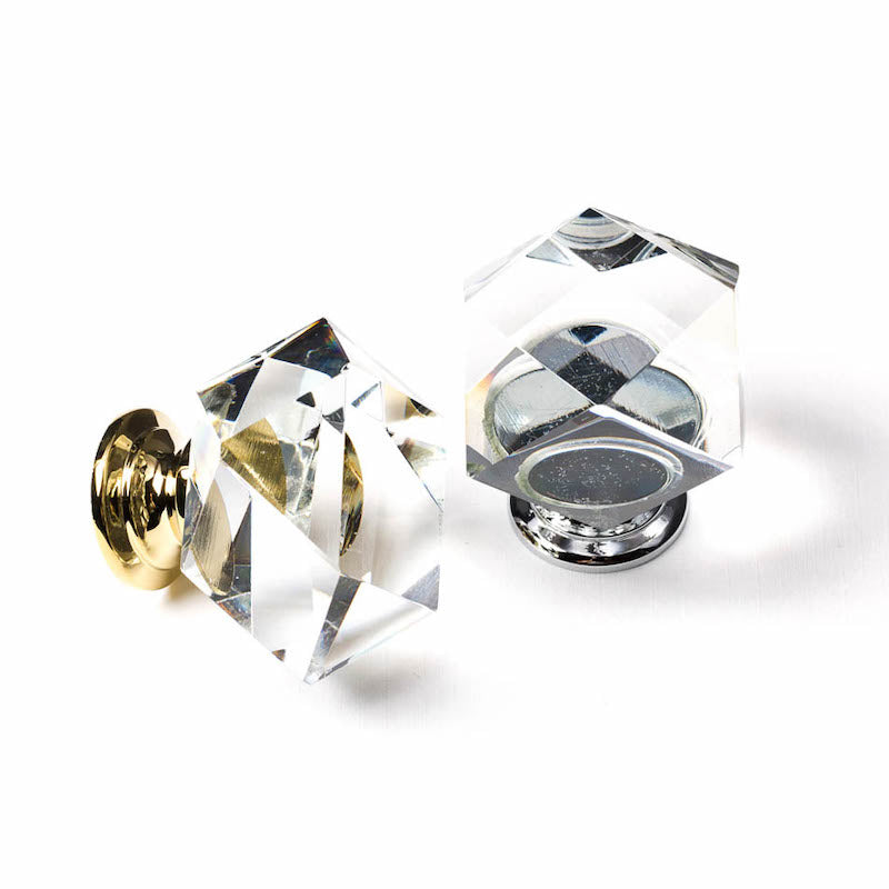 Crystal Penta Knob