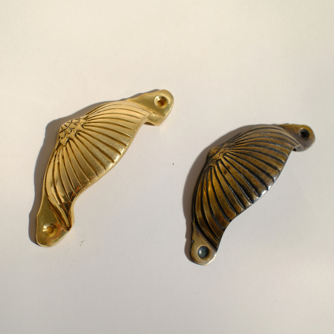 Signature Solid Brass Decorative Cup Pulls