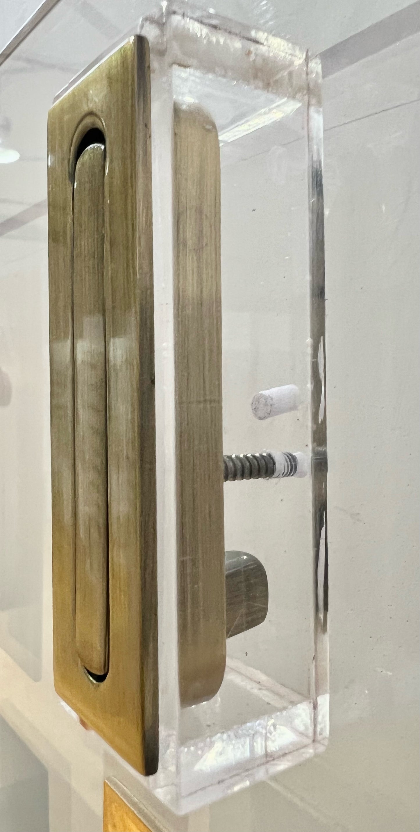 Brass Edge Pull 85x25x12.8mm