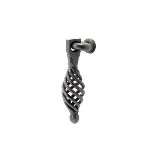 Blackened Steel Basket Drop