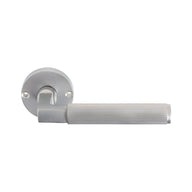 Bauhaus Ribbed Passage Lever Handle