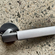 Bauhaus Ribbed Passage Lever Handle