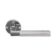 Bauhaus Knurled Passage Lever Handle