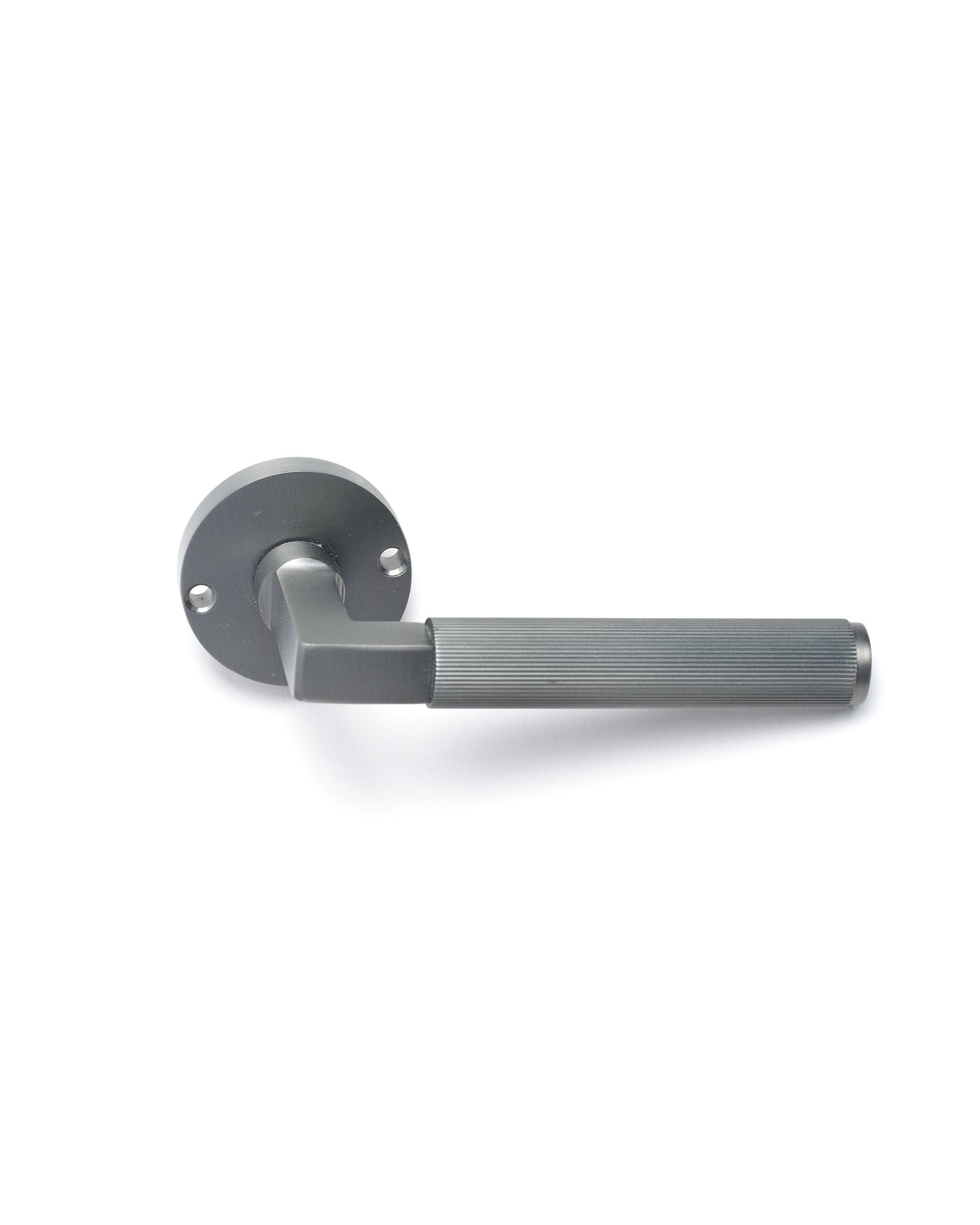 Bauhaus Ribbed Passage Lever Handle