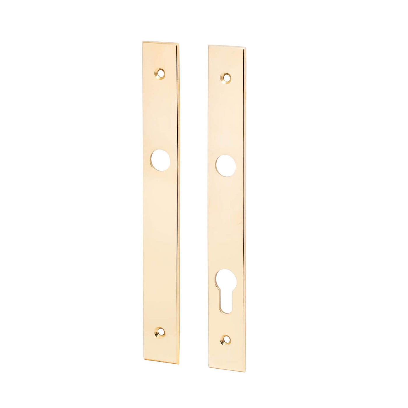 Brass Round T-Turn Handle Set on Backplate