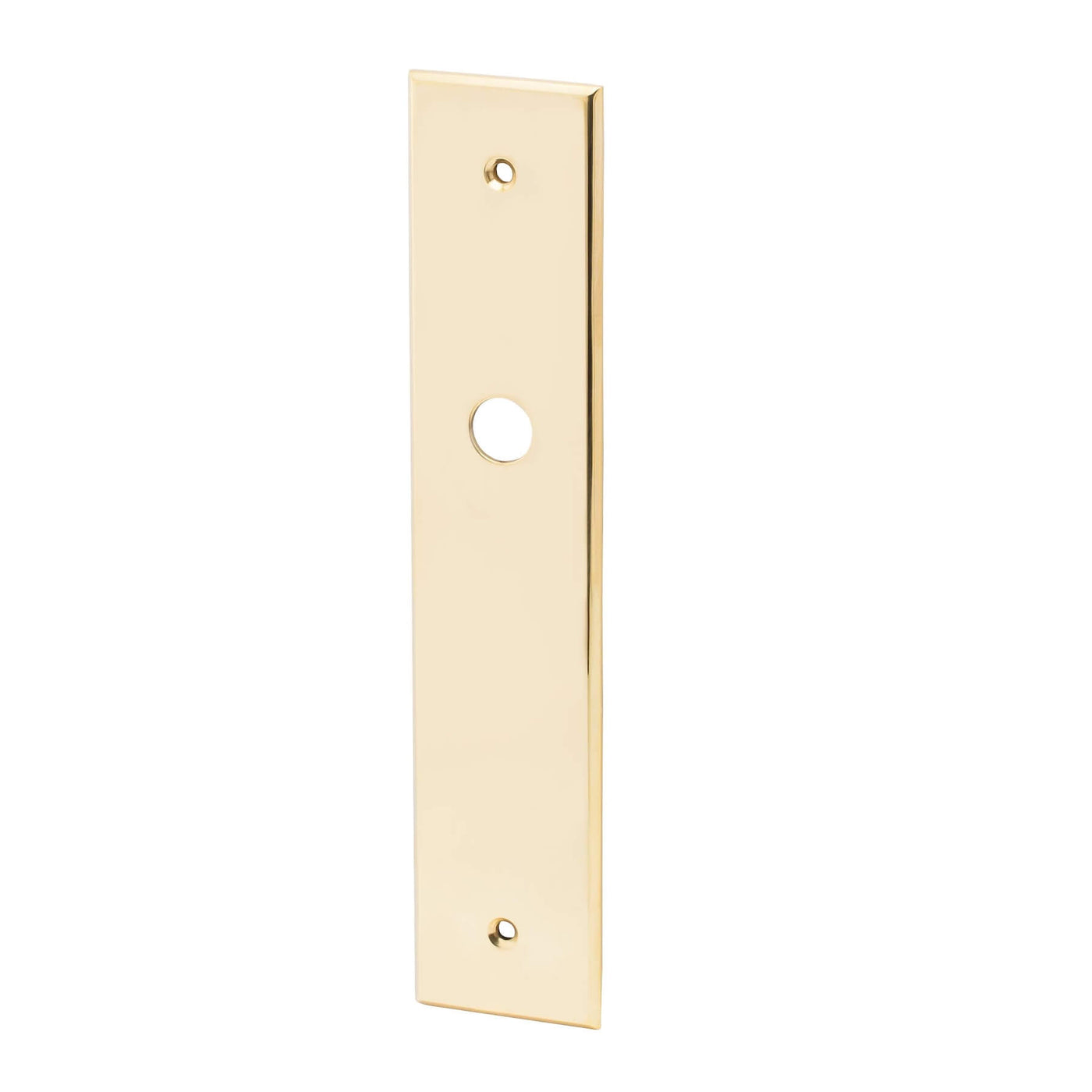 Brass Round T-Turn Handle Set on Backplate