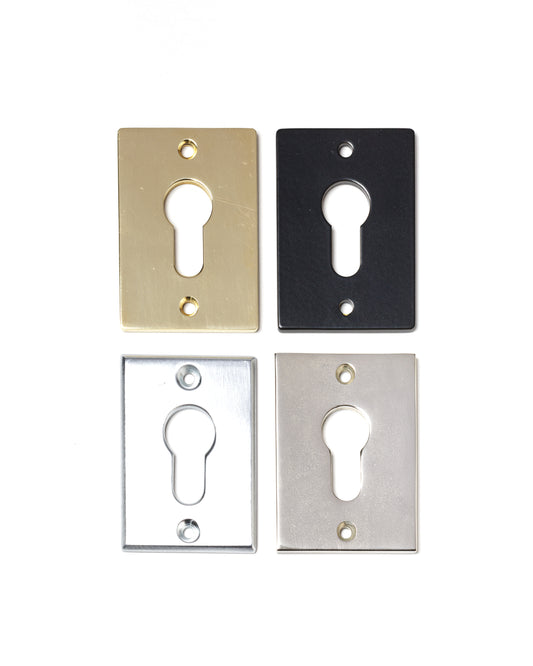 Signature Euro Escutcheon- Rectangular
